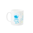 ILLUST&DESIGN JOYのバイク少年2／JOY Mug :left side of the handle