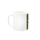 pyoromalの観葉植物×熱帯魚 Mug :left side of the handle