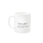 美フォワードのElegant Surprise Mug Mug :left side of the handle