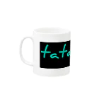 AIイラスト販売のtataraTVオリジナルグッズ Mug :left side of the handle