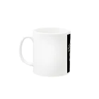 LUNARHOLIC STOREの「露悪の、その先へ」（黒） Mug :left side of the handle