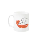 mya-mya=MIYA JUNKO's shop 02のAre you a dog person? Mug :left side of the handle
