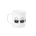 Onigiri-kunのオニギリ君のマグカップ Mug :left side of the handle