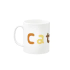 Code for CATのCat Bot （ロゴ） マグカップの取っ手の左面