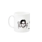 Project One-Sizeの３人の個性をギュッと集結 Mug :left side of the handle