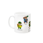 ハヅケイのオミセ。の「どうぶつ七福神。」 Mug :left side of the handle