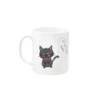 ちーちゃんショップ♔.ﾟのねこのマグカップ Mug :left side of the handle