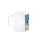 mælk landの恋と傘 Mug :left side of the handle