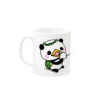 ☆みかん☆のかっぱんだちゃん*糸電話 Mug :left side of the handle