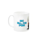 LuckyboysMuseum販売所 feat 010coffeeのPONさんマグカップ Mug :left side of the handle