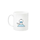 もちくん  mochikunのFUJIYAMAもちくん Mug :left side of the handle