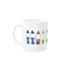 80,000のBOTTLEs Mug :left side of the handle