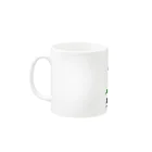 北アルプスブロードバンドネットワークの公式グッズB（加盟山小屋全部入り） Mug :left side of the handle