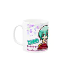 【公式】ごうつホビーまつりのお店のおやすみりこさん Mug :left side of the handle