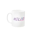 笹木商店のHEL(P)LO マグカップの取っ手の左面