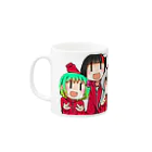 えんたーのえんかれじつマグカップ Mug :left side of the handle