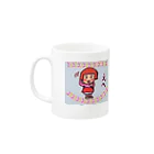 MedicalKUNのちーちゃん★シリーズ『えへ』 Mug :left side of the handle