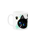 いつみ(^^♪のぺろにゃん０ Mug :left side of the handle