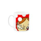 ☆peg☆ぺぢのアップ赤ずきん Mug :left side of the handle