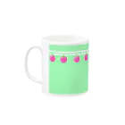 jungoのりんご Mug :left side of the handle