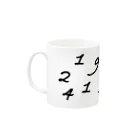 へらやのchuren-9 Mug :left side of the handle