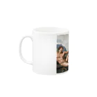 hello!!masterpieceのHello adam Mug :left side of the handle