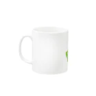 高瀬彩の爆発すれば良いのに green Mug :left side of the handle