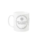 スペィドのおみせsuzuri支店のDiscoって言いたいだけの悪魔たち Mug :left side of the handle