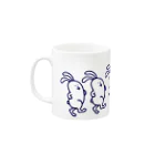 usamiyosioのうさみよしお「前へ進め」 Mug :left side of the handle