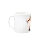 Tania NobukovskiのLONELY FOX Mug :left side of the handle