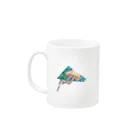 caccoのおんなのこ Mug :left side of the handle