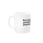 パウロのしんぷるでざいん Mug :left side of the handle