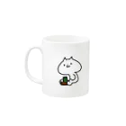 のい＠LINEスタンプも販売中のふしぎねこ-MUG マグカップの取っ手の左面