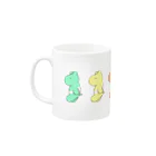 bootnoonのバク（色とりどり） Mug :left side of the handle