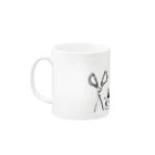 まうらのおばけがひそむ文房具 Mug :left side of the handle