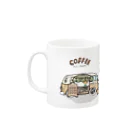 Choco_Comicのワーゲン ・ カフェ Mug :left side of the handle