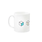 数学箱のおもちゃ箱のbox5 Mug :left side of the handle