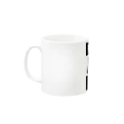 Libraryのparental advisory Mug :left side of the handle