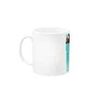 buttershopのぶふぉっごふぉっ Mug :left side of the handle