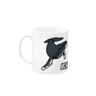 くじら屋のザトウクジラ Mug :left side of the handle