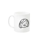 みつまめこshopのみつごです Mug :left side of the handle