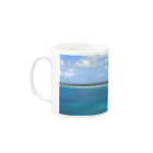 iaryの沖縄の海と空 Mug :left side of the handle