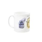 ataruno artのコーヒーセット Mug :left side of the handle