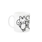 わんわんのワンダフルストアのわんわんと仲間たち Mug :left side of the handle