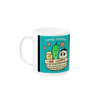 Estoy Feliz 　～ハッピーを毎日に～のLovely Mushrey : Be happy2 Mug :left side of the handle