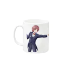 はじめとみかんのグッズのお部屋のあなたの運命の人は？ Mug :left side of the handle