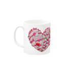 RumioのElla Heart Mug :left side of the handle