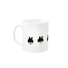 おがさわらぷー商店の二代目ぷーちゃんず Mug :left side of the handle