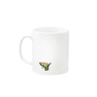 かりかりの夏のお昼寝 Mug :left side of the handle