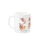 Venustaの賑やかひよこのマグ。-Novelty items- Mug :left side of the handle